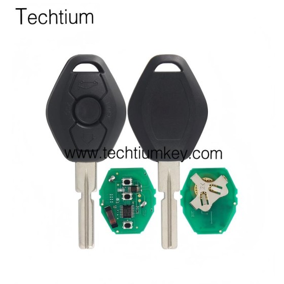 315Mhz FSK 7945&46(HITAG2) Chip CAS2 3 button remote key for BMW 5 Series